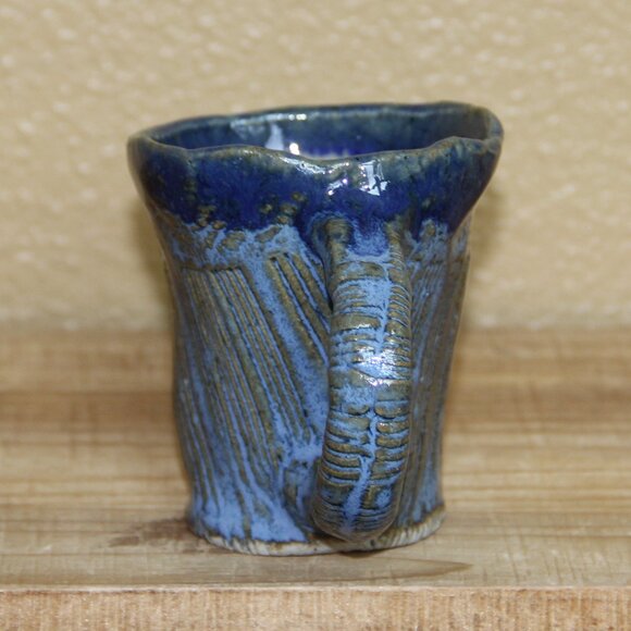 Beautiful Espresso Mug Hand Crafted Studio Pottery - Has Been Used as a Display - Picture 2 of 6